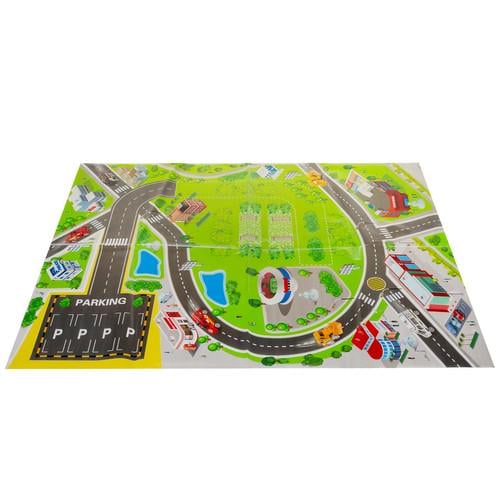 Дитячий ігровий набір Kruzzel Міський паркінг-гараж чотирьохповерховий (22764848) - фото 9