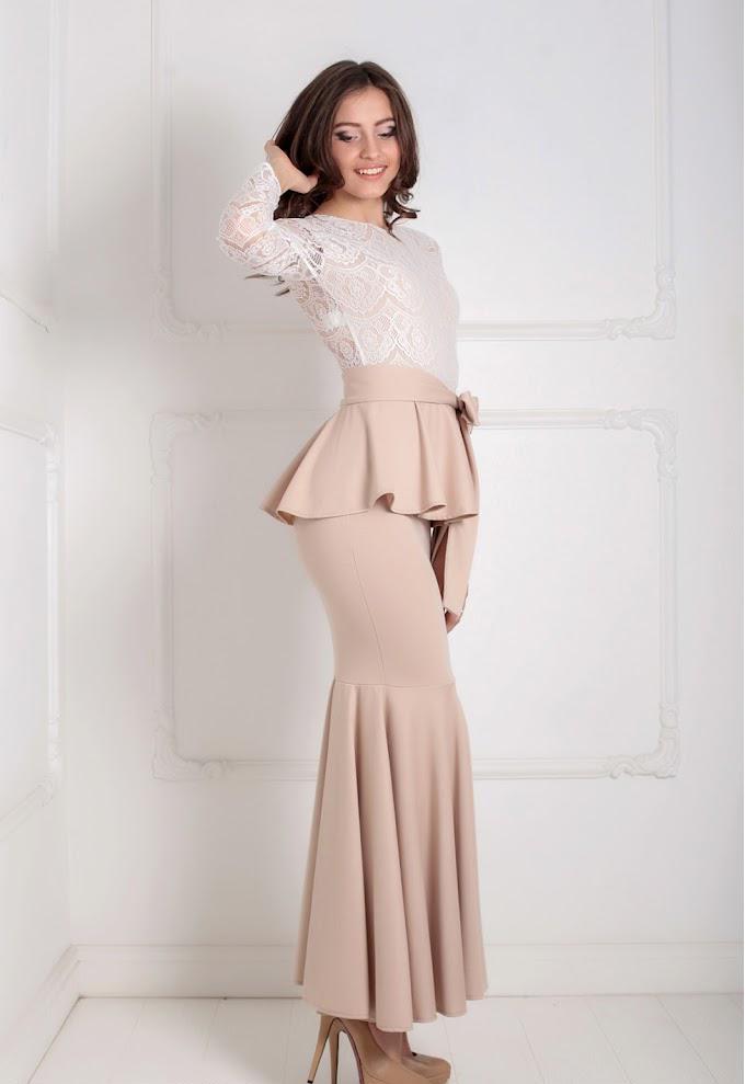 Платье женское Podium Adelis 20933-BEIGE L Бежевый
