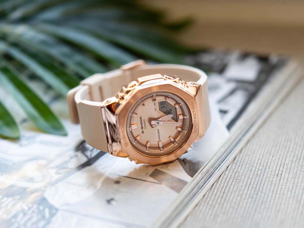 Часы CASIO G-SHOCK GM-S2110PG-4AER (9924) - фото 2 Часы CASIO G-SHOCK GM-S2110PG-4AER (9924) - фото 2