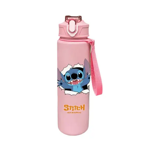 Бутылка спортивная для воды Stitch 24 см Розовый (RE-56P)