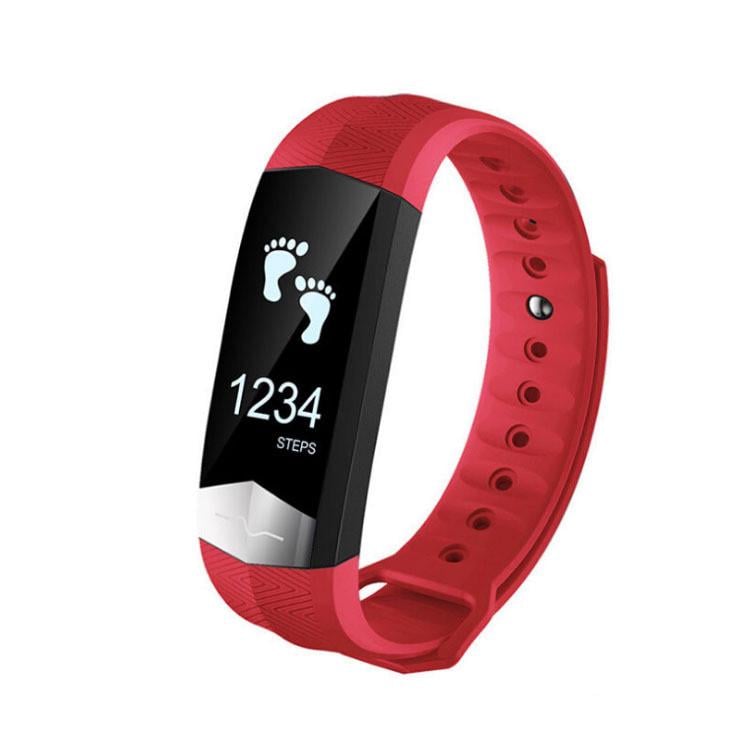 Смарт-браслет SUNROZ CD01 0,96" Красный (SUN5121)