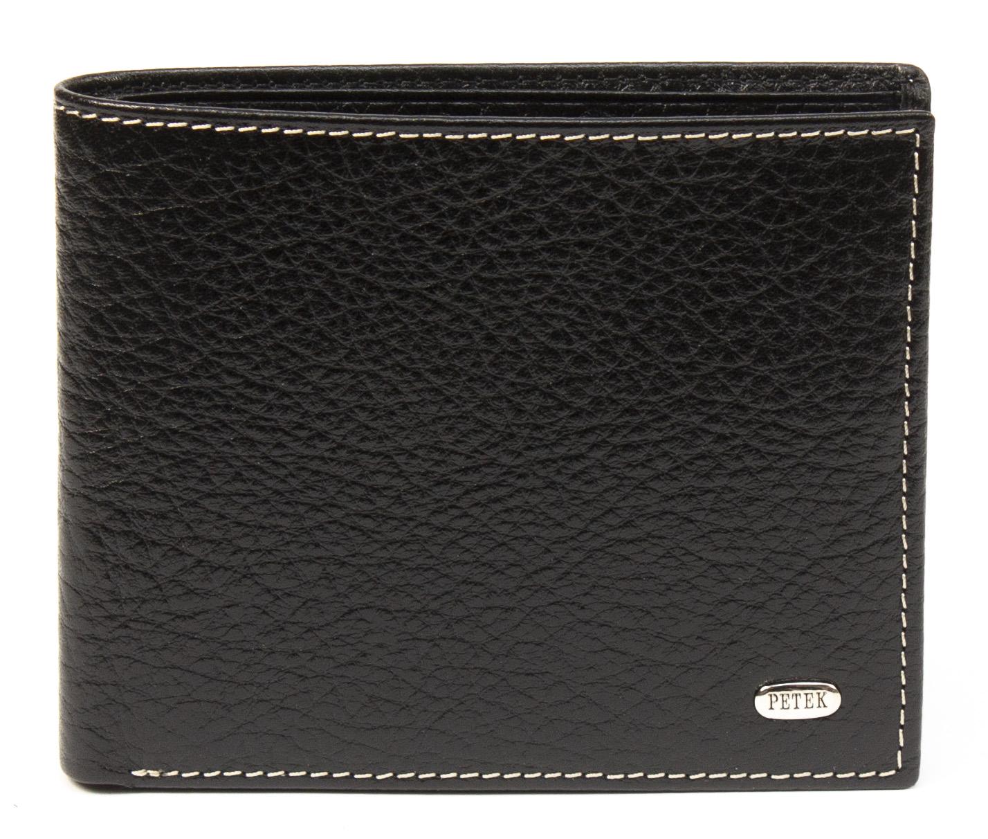 Портмоне чоловіче Petek 179 Чорний (179-46B-KD1)