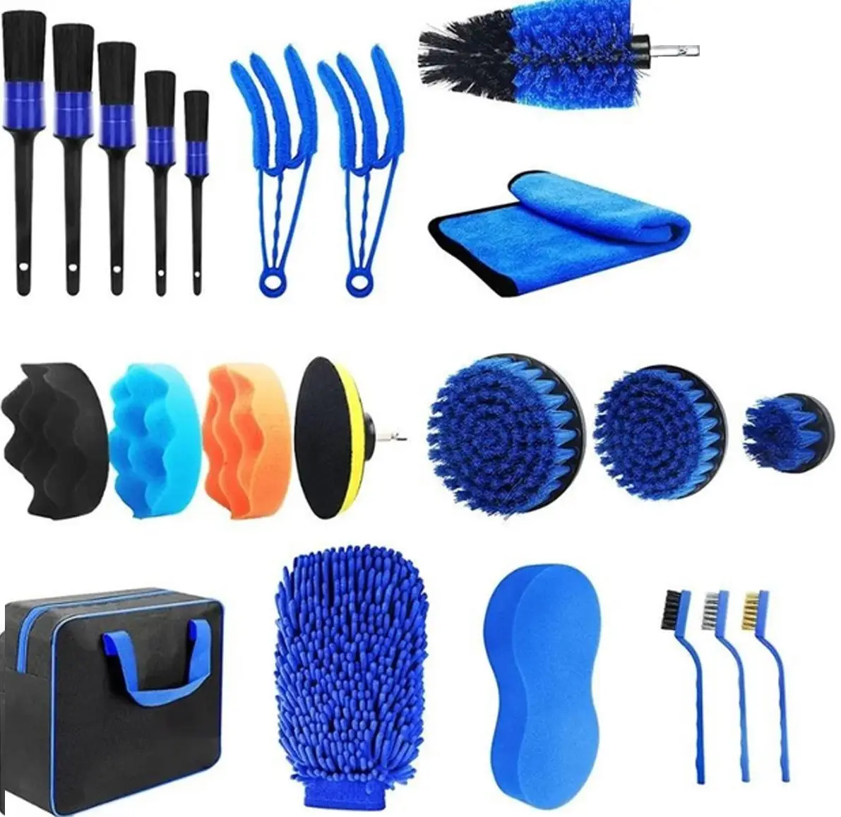 Набор для мойки и чистки автомобиля 22 предметов (27489549)