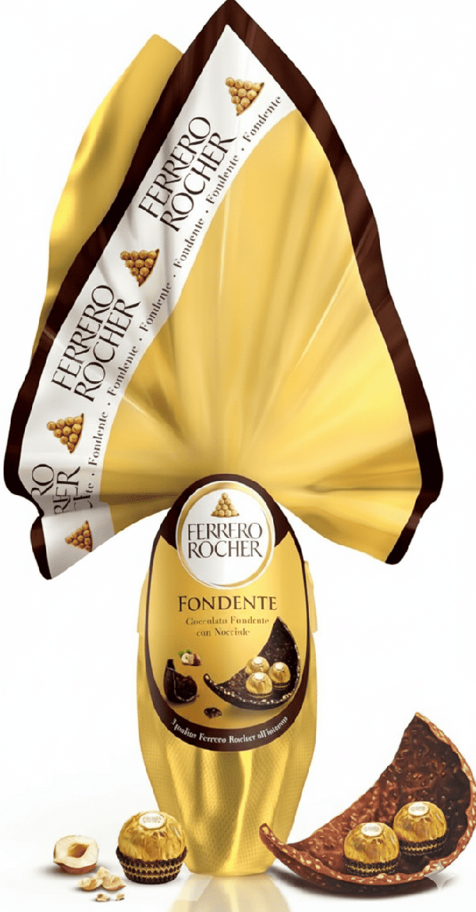 Шоколадне яйце Ferrero Rocher Easter Egg Dark Chocolate з цукерками 340 г (2959041859)