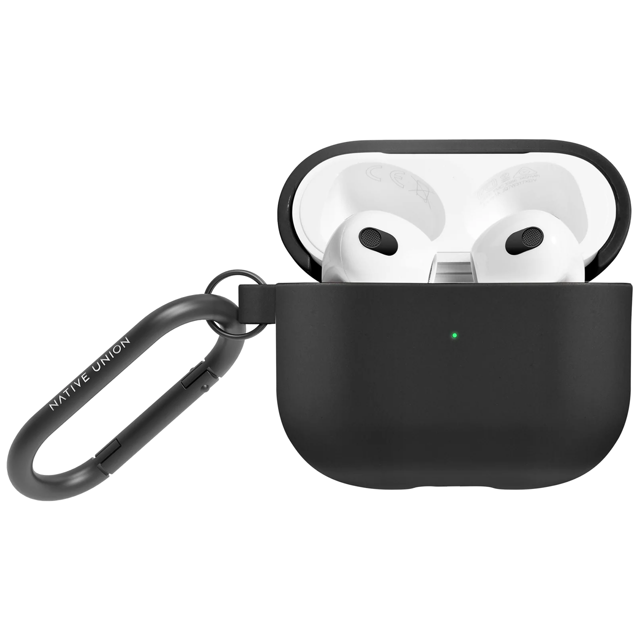 Силіконовий чохол для навушників Native Union Roam Case for Airpods 3rd Gen, Black (APCSE-ROAM-BLK) - фото 2