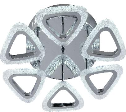 Люстра светодиодная акриловая Sirius LI8406/6B CR 72W (000033621)