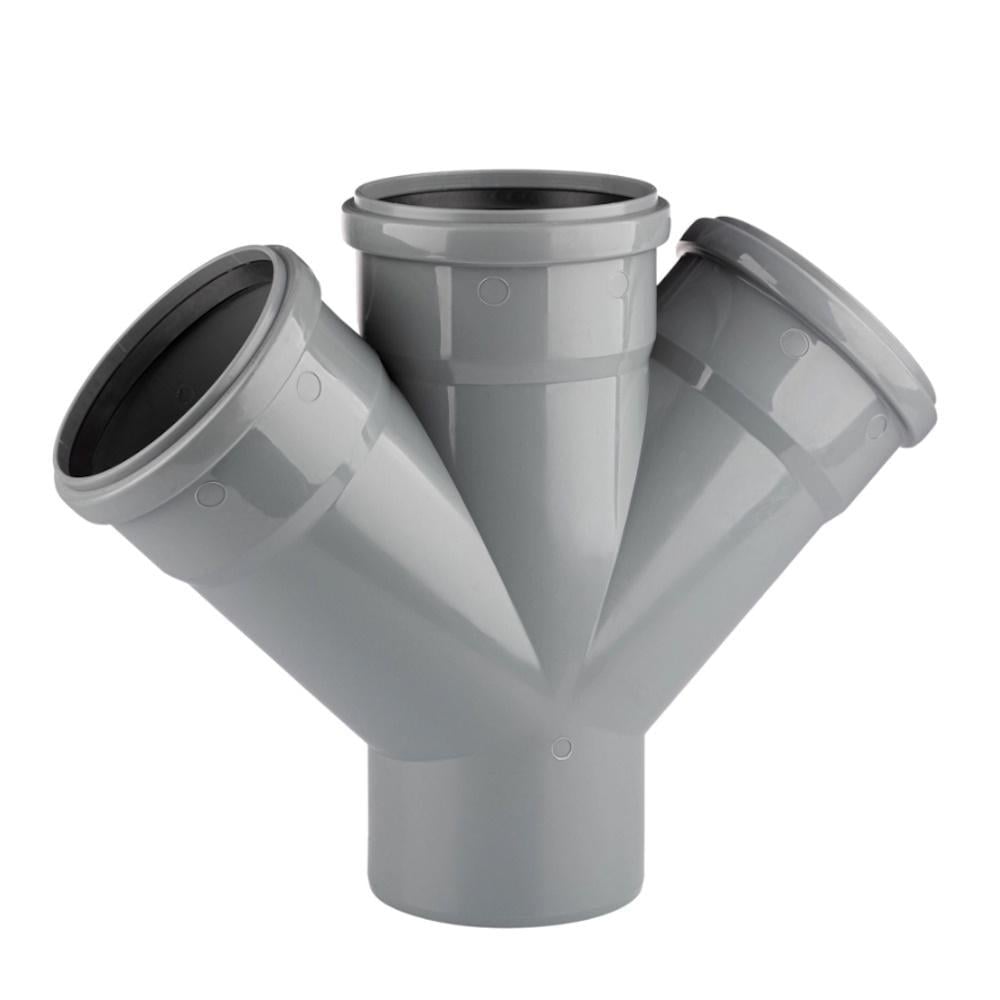 Крестовина канализационная внутренняя TA Sewage 110х110х110х45° (FRRS00051464) Крестовина канализационная внутренняя TA Sewage 110х110х110х45° (FRRS00051464)