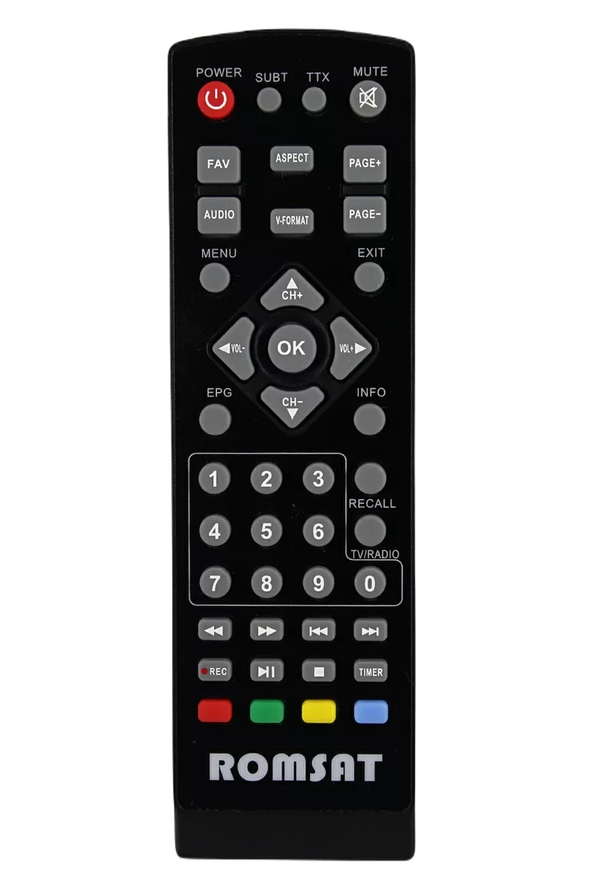 Пульт для DVB-T2 тюнера Romsat T2050 (2112765713)