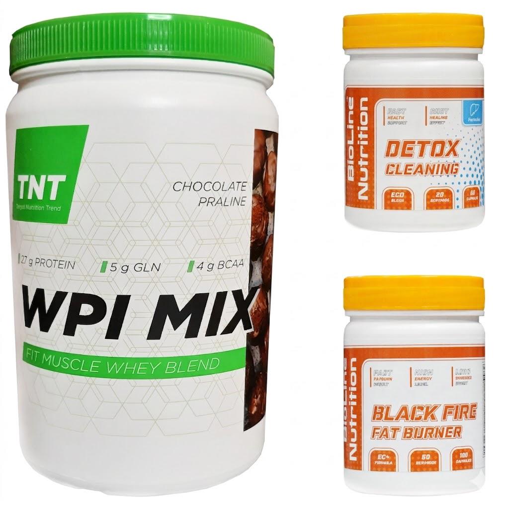 Набір BioLine Nutrition Ізолят 0,9 кг/Жироспалювач/Детокс