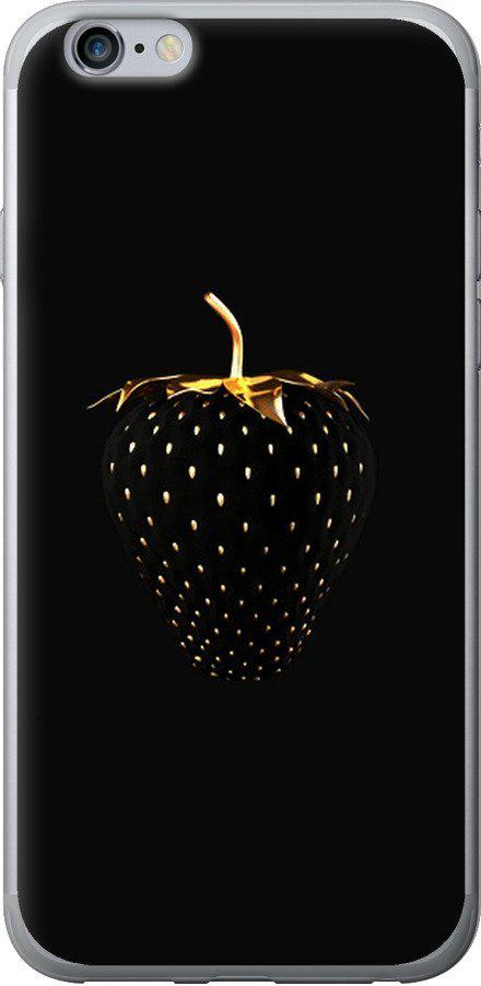 Чехол на iPhone 6 Plus Черная клубника (3585u-48-42517)