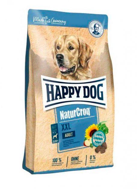 Сухий корм Happy Dog NaturCroq XXL для дорослих собак великих порід з домашнім птахом 15 кг (1469324345)