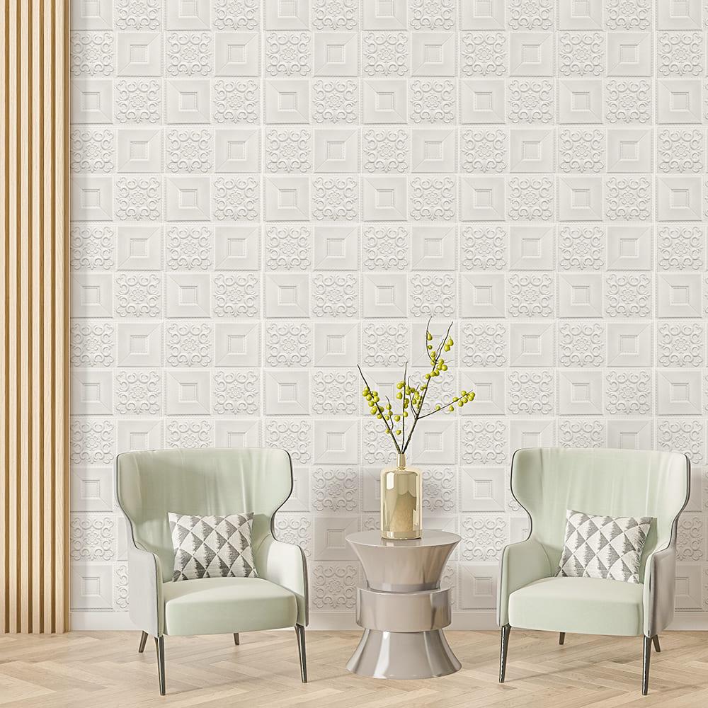 3D-панель самоклеющаяся настенно-потолочная Sticker Wall 700х700х5 мм (SW-00000006)