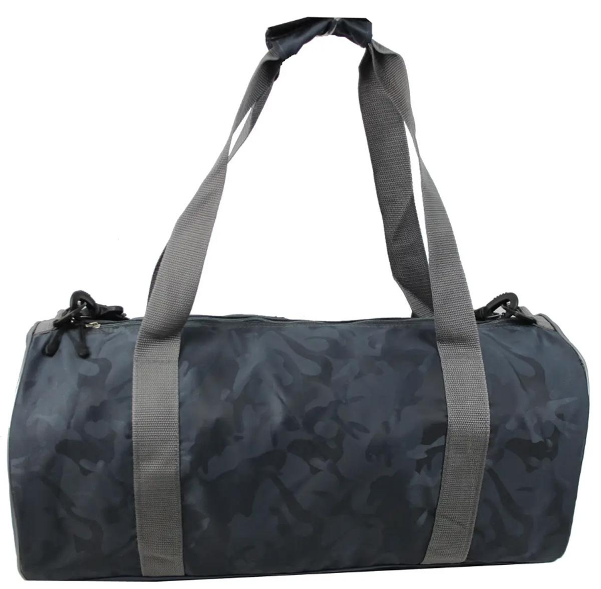 Сумка спортивная Wallaby 214 25х48 см Серый (S214001)