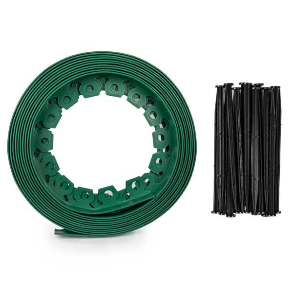 Бордюр газонний Bradas Easy Border 40 мм х 10 м з комплектом колів Зелений (OBEGR4010SET) - фото 4 Бордюр газонний Bradas Easy Border 40 мм х 10 м з комплектом колів Зелений (OBEGR4010SET) - фото 4