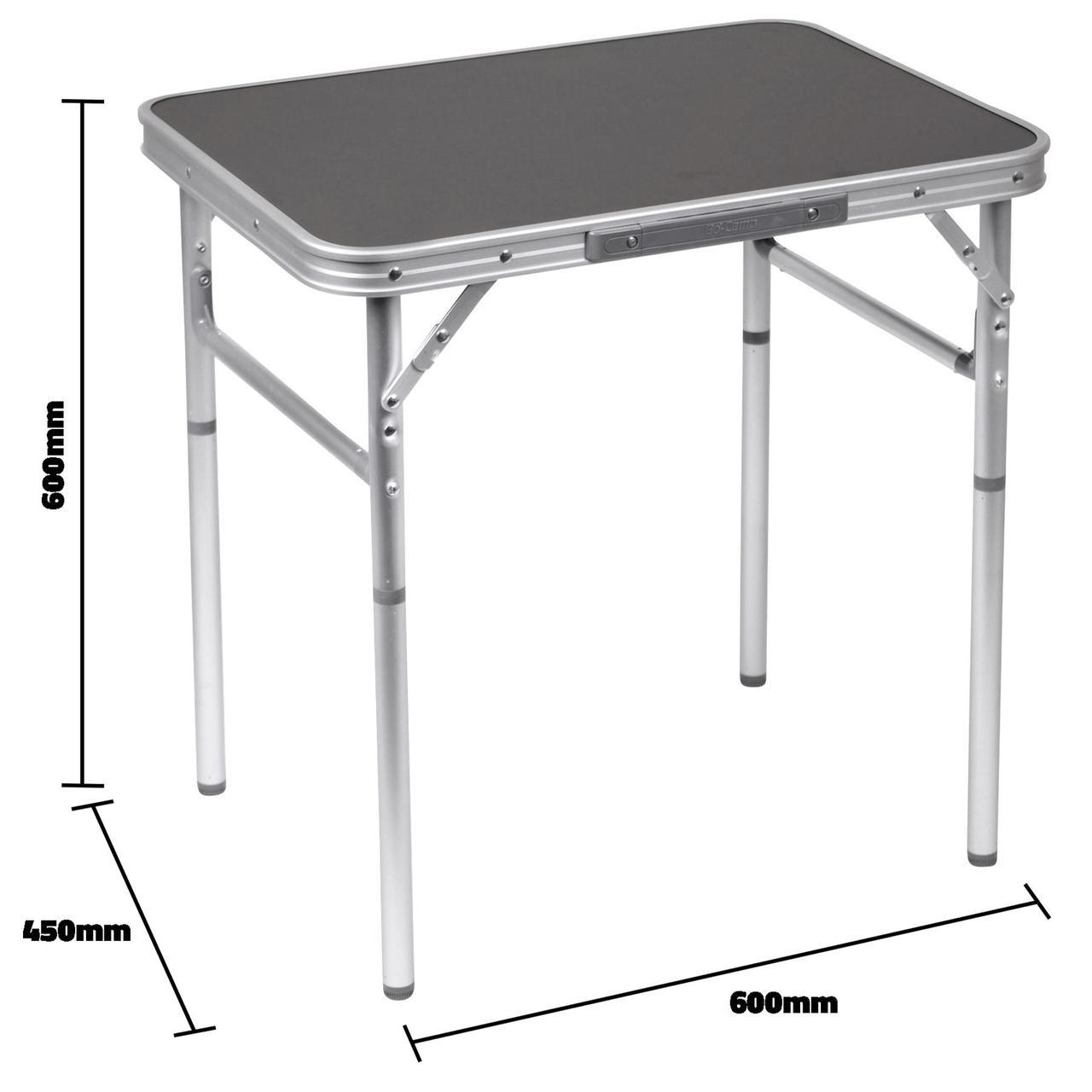 Стол для кемпинга садовый Bo-Camp 60x45 см Серый (27261727) - фото 6 Стол для кемпинга садовый Bo-Camp 60x45 см Серый (27261727) - фото 6