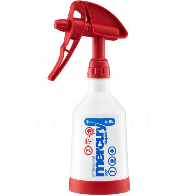 Распылитель механический двойного действия Kwazar Merkury Super 360° Pro+ ph 6-8 1 л Красный Распылитель механический двойного действия Kwazar Merkury Super 360° Pro+ ph 6-8 1 л Красный