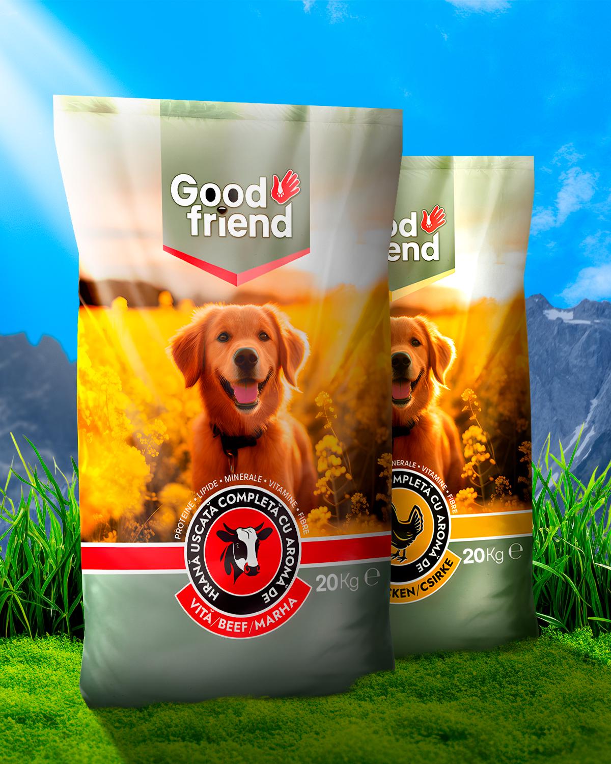 Корм для собак сухий Good Friend Chicken Beef зі смаком яловичини та курки 40 кг (486603609) - фото 3 Корм для собак сухий Good Friend Chicken Beef зі смаком яловичини та курки 40 кг (486603609) - фото 3