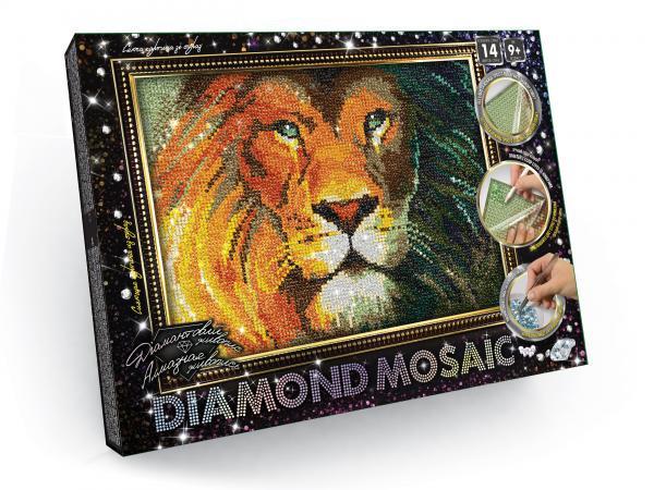 Алмазная мозаика Danko Toys Diamond mosaic Животные Лев 20х30 см (DM-03-03) Алмазная мозаика Danko Toys Diamond mosaic Животные Лев 20х30 см (DM-03-03)