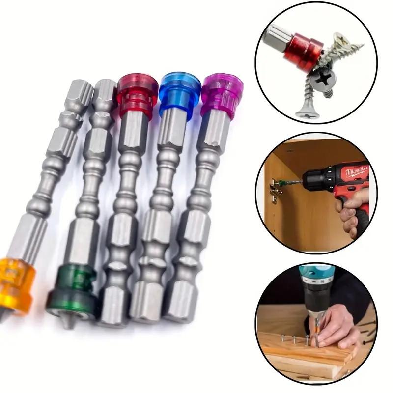 Біта магнітна з обмежувачем для великих навантажень 5 шт. 65 мм - фото 5 Біта магнітна з обмежувачем для великих навантажень 5 шт. 65 мм - фото 5