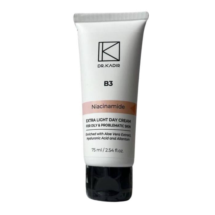 Крем для обличчя Dr. Kadir В3 Extra Light Day Cream for Oily and Problematic Skin для проблемної та жирної шкіри 75 мл (2835399621) Крем для обличчя Dr. Kadir В3 Extra Light Day Cream for Oily and Problematic Skin для проблемної та жирної шкіри 75 мл (2835399621)