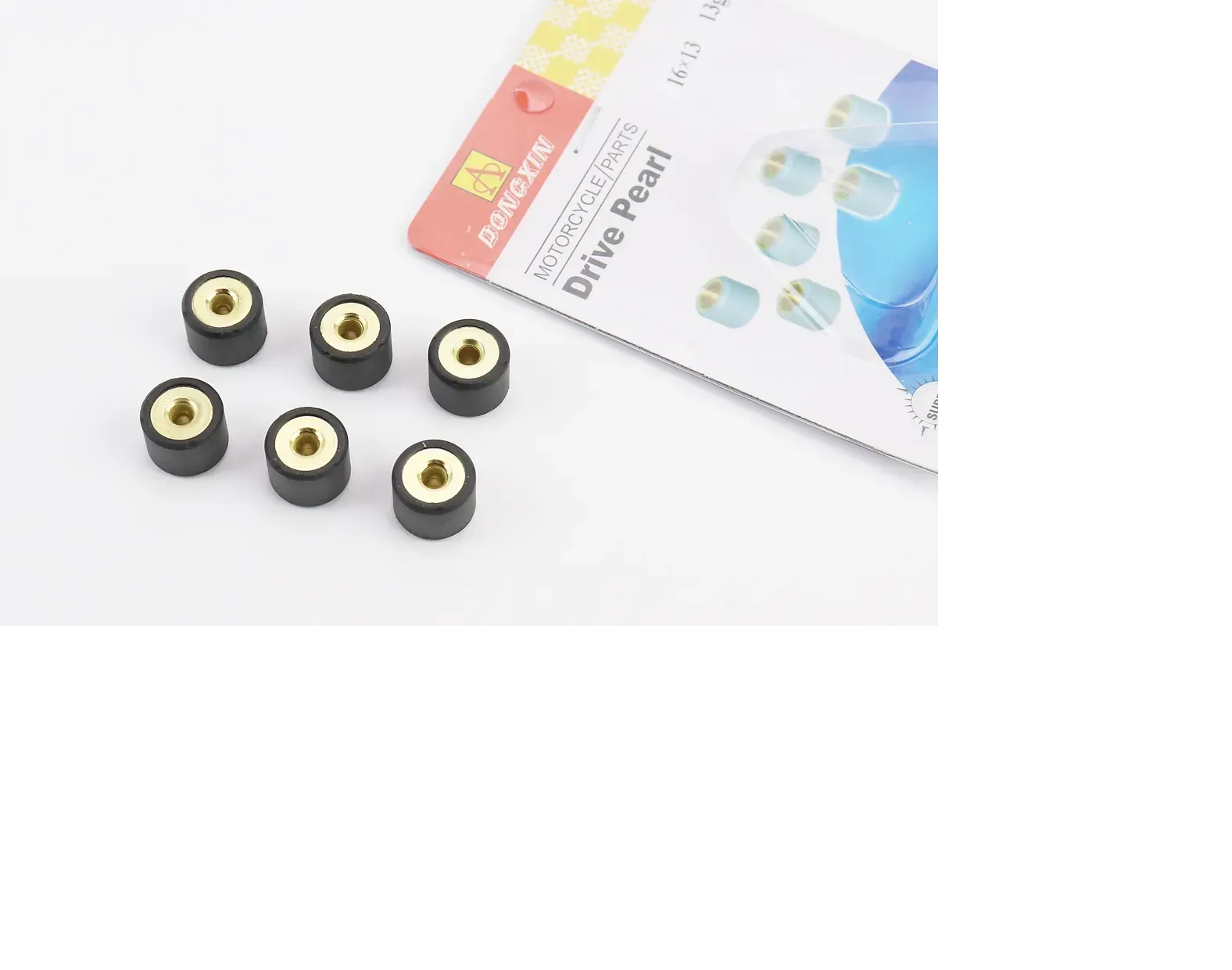 Ролики вариатора Honda/GY6 16x13-13г 6 шт.