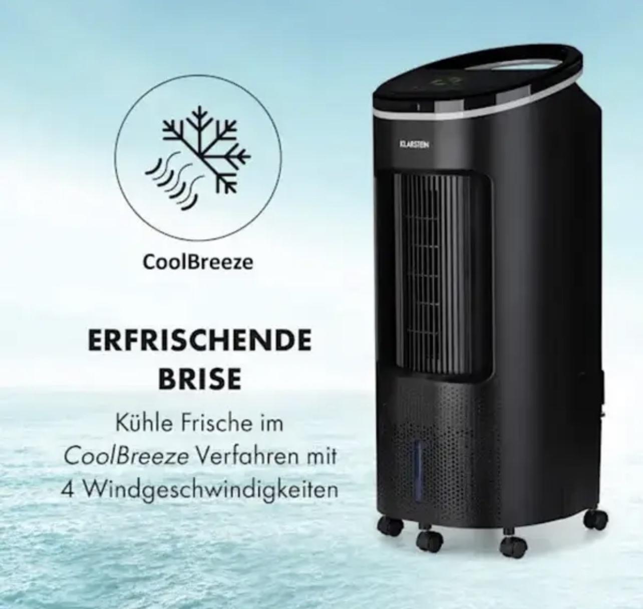 Вентилятор-охладитель KLARSTEIN IceWind Plus 4в1 330 м3/час (10035785) - фото 8 Вентилятор-охладитель KLARSTEIN IceWind Plus 4в1 330 м3/час (10035785) - фото 8