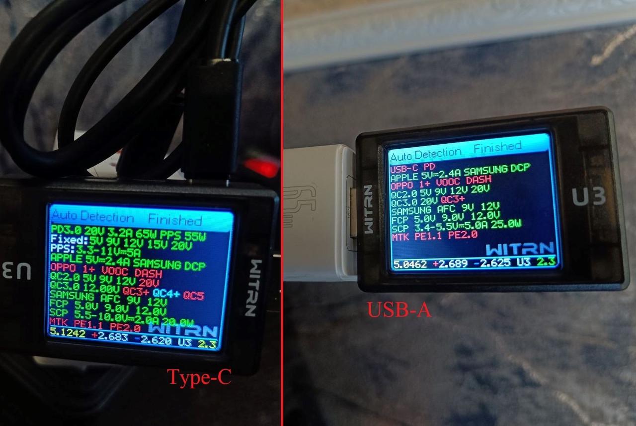 Зарядний пристрій мережевий Baseus GaN 2 pro 65W QC4.0/PD3.0 USB/2Type-C з кабелем White (25397367) - фото 10