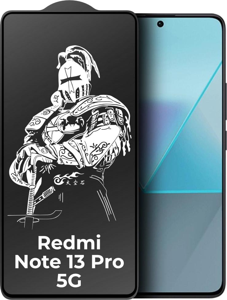 Защитное стекло King Fire Xiaomi Redmi Note 13 Pro 5G (Full Glue) Black (34999)