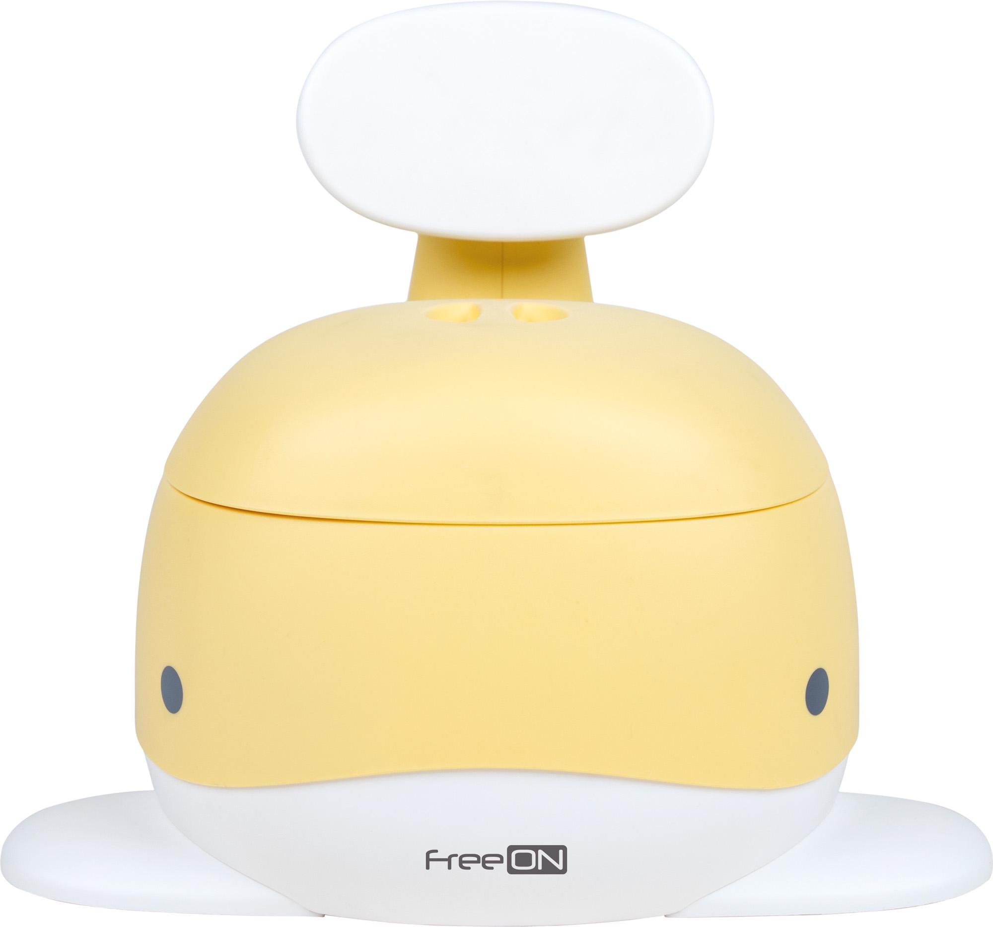 Горшок детский FreeON WHALE Yellow (38756)