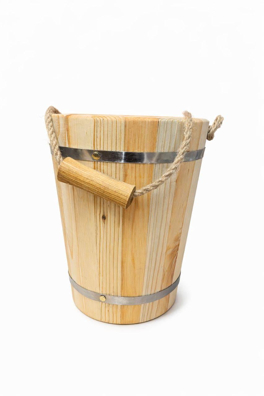 Ведро деревянное 7 л (ВД 01-15)