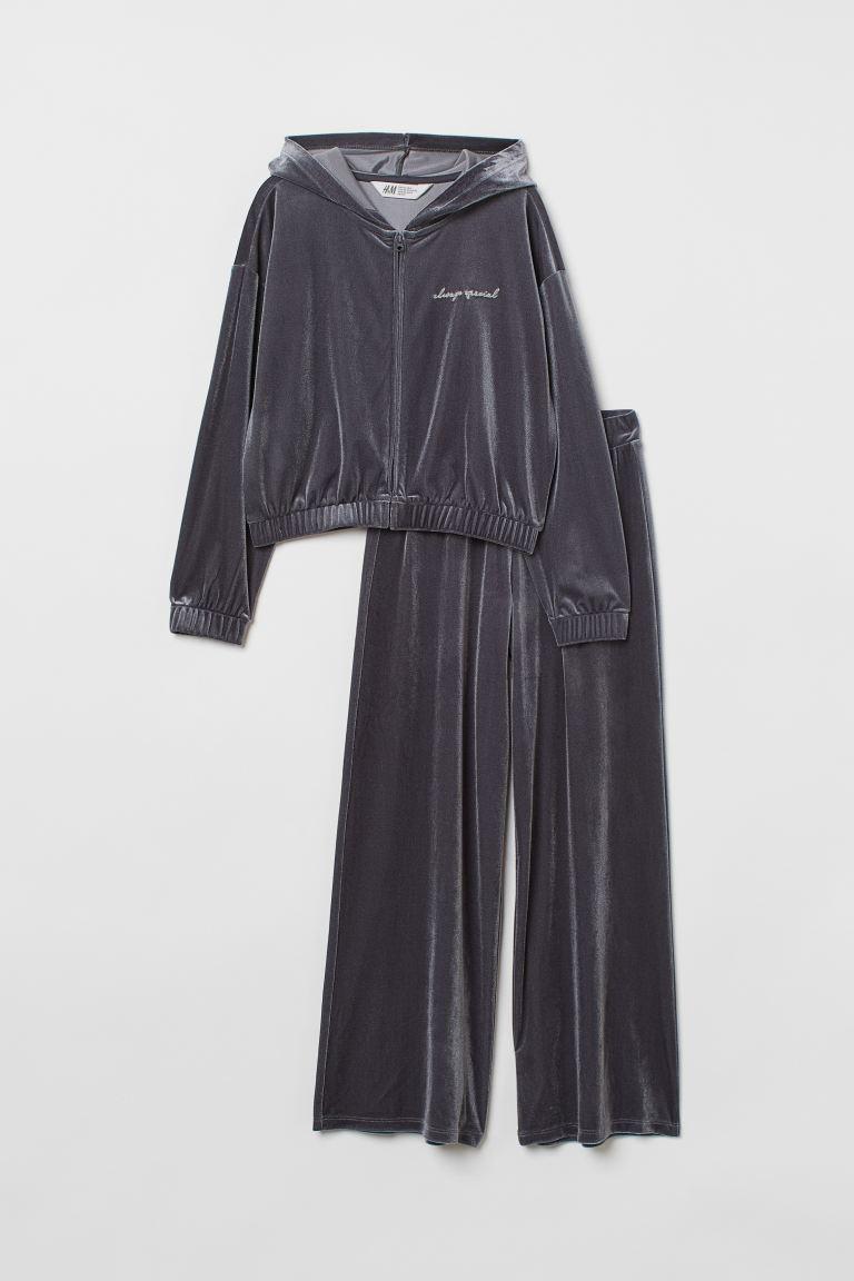 Спортивный костюм H&M 9S085 худые и брюки 12-13 лет 158 см Темно-серый (P-6910806231256)