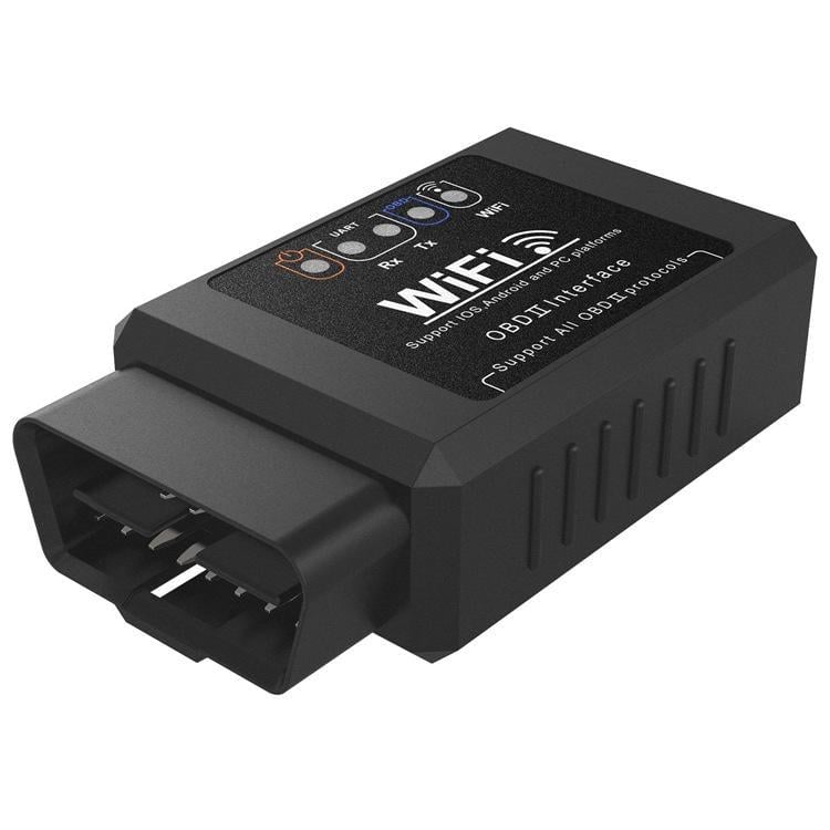 Автосканер ELM327 OBD WiFi/iOS/Android Чорний (1774967453)