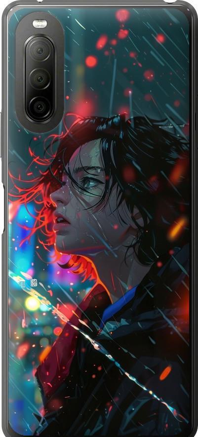 Чехол на Sony Xperia 10 II Ночные огни (6096u-2528-42517)