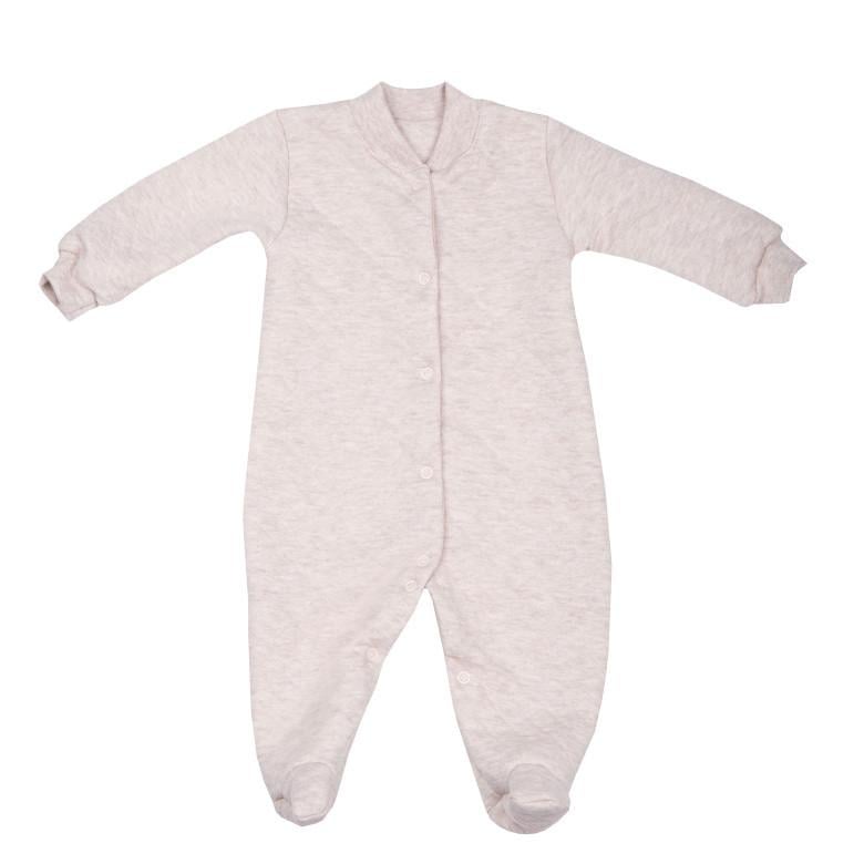 Человечек детский универсальный Gabbi KB-23-5 на кнопках теплый 68 см Бежевый (13810)