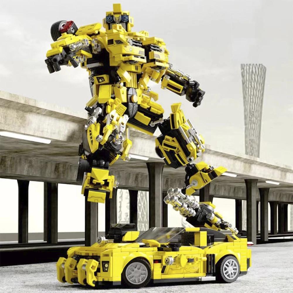 Машинка Робот Трансформер 2в1 Бамблби Bumblebee 792 деталей (1012-577-01)