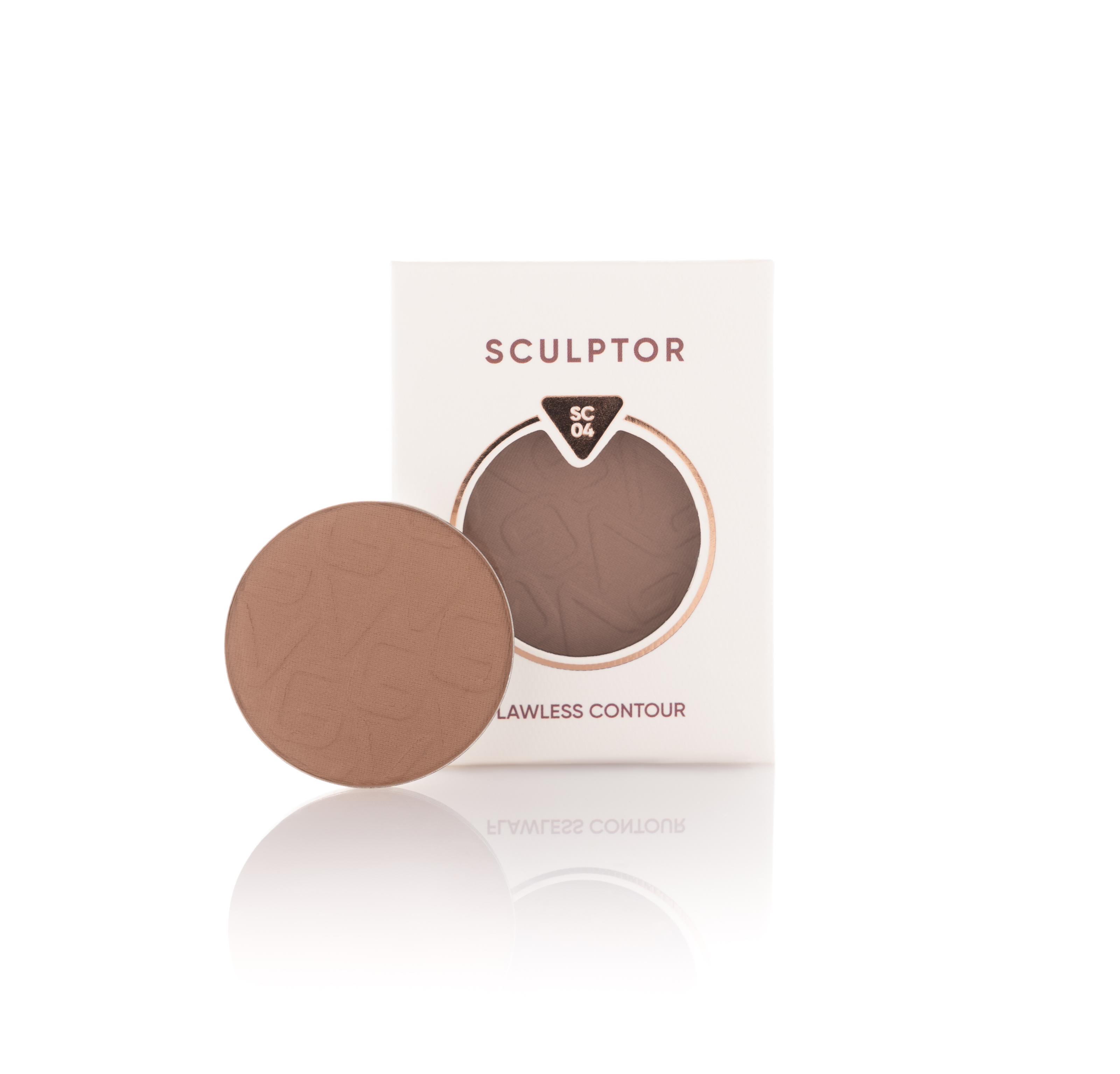 Скульптор для лица PROVG компактен в рефиле для контуринга №04 Flawless Contour (SC-04)