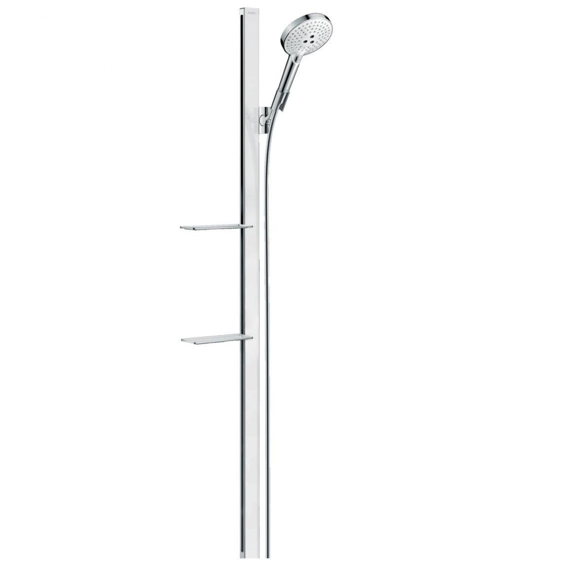 Душовий набір Hansgrohe Raindance Select S 3Jet 120x150 см White/Chrome (27646400)