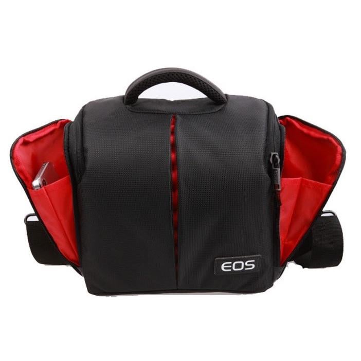 Фотосумка для Canon EOS противоударная с дождевиком Черный (IBF002B)