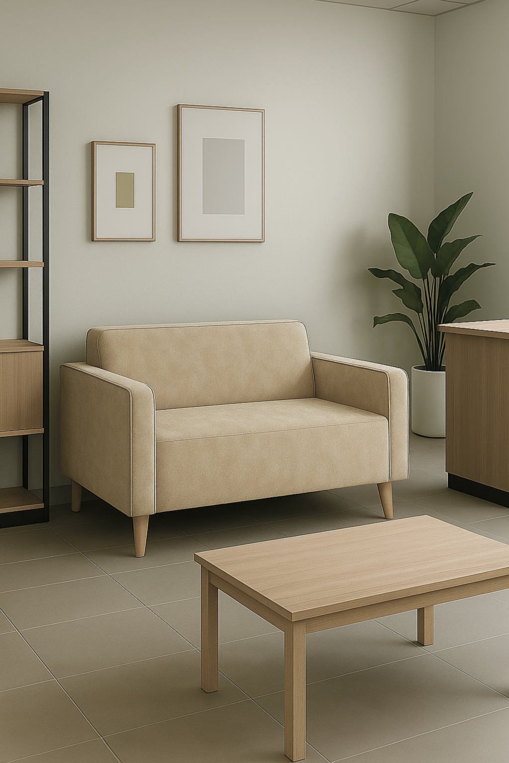 Диван офисный Tobi Sho Селдон с подлокотниками 1460х680х770 мм велюр Крокус Бежевый/07 (89rt6gd7) - фото 3 Диван офисный Tobi Sho Селдон с подлокотниками 1460х680х770 мм велюр Крокус Бежевый/07 (89rt6gd7) - фото 3