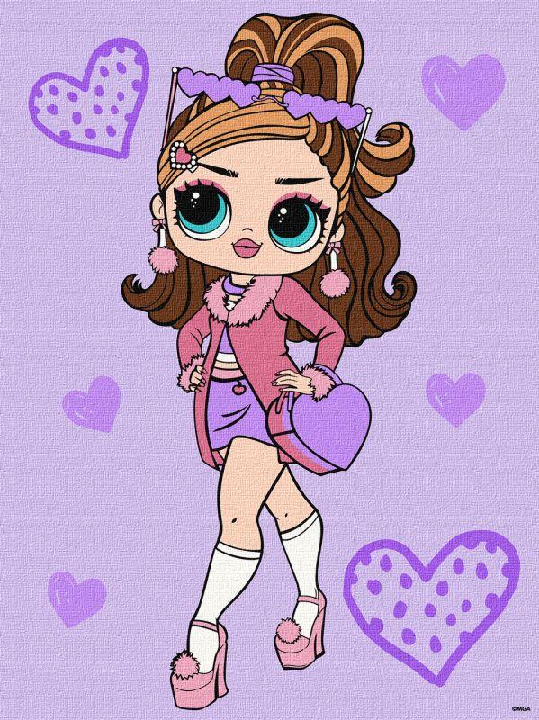Картина по номерам Ideyka L.O.L. Surprise! Tweens Fancy Gurl 30х40 см (2824289868)