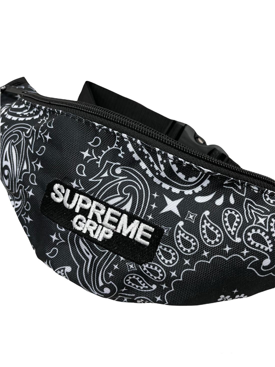 Сумка на пояс SUPREME 07-2002/16 Чорно-білий