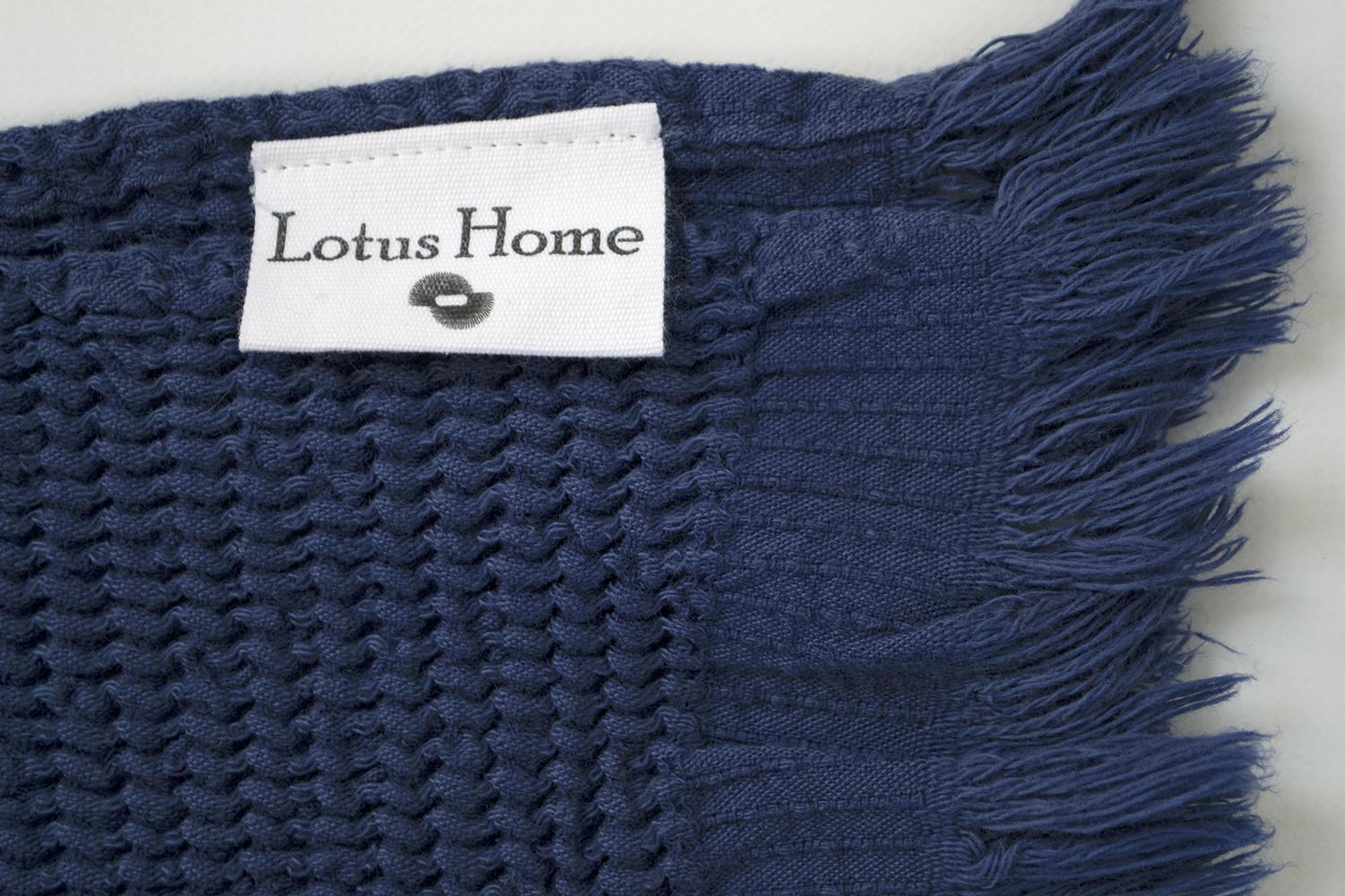 Рушник Lotus Home Rius 300 г/кв. м 50x100 см Синій (svt-2000022333115) - фото 3 Рушник Lotus Home Rius 300 г/кв. м 50x100 см Синій (svt-2000022333115) - фото 3