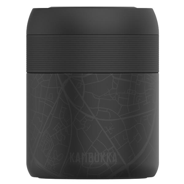 Термос для еды Kambukka Bora 100% Hasselt 600 мл Черный (11-06005)