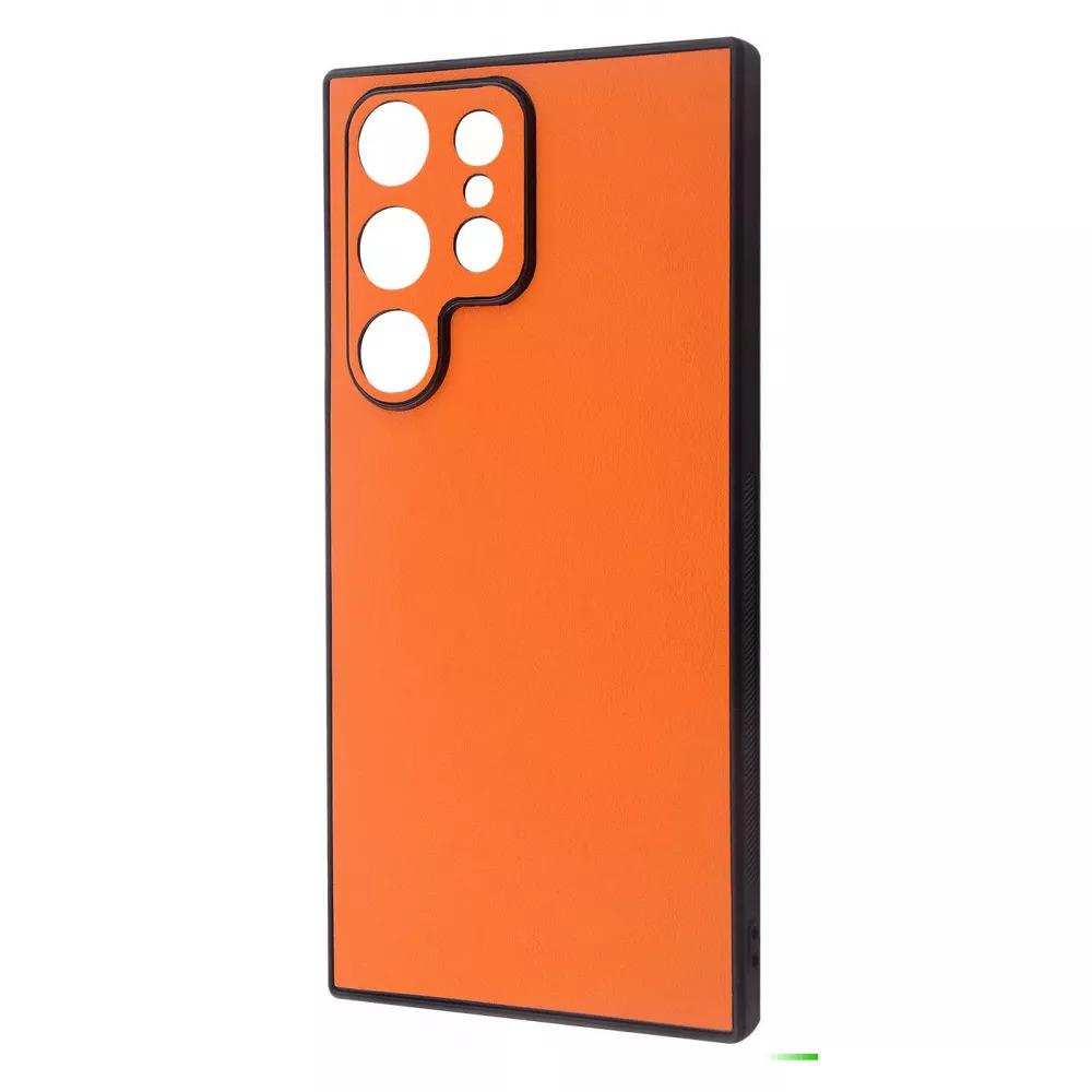 Чехол для телефона PRC Leather Case Samsung Galaxy S23 Ultra Orange
