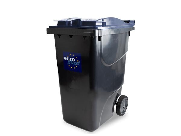 Сміттєвий бак 113 пластиковий 360 л Чорний (30357610)