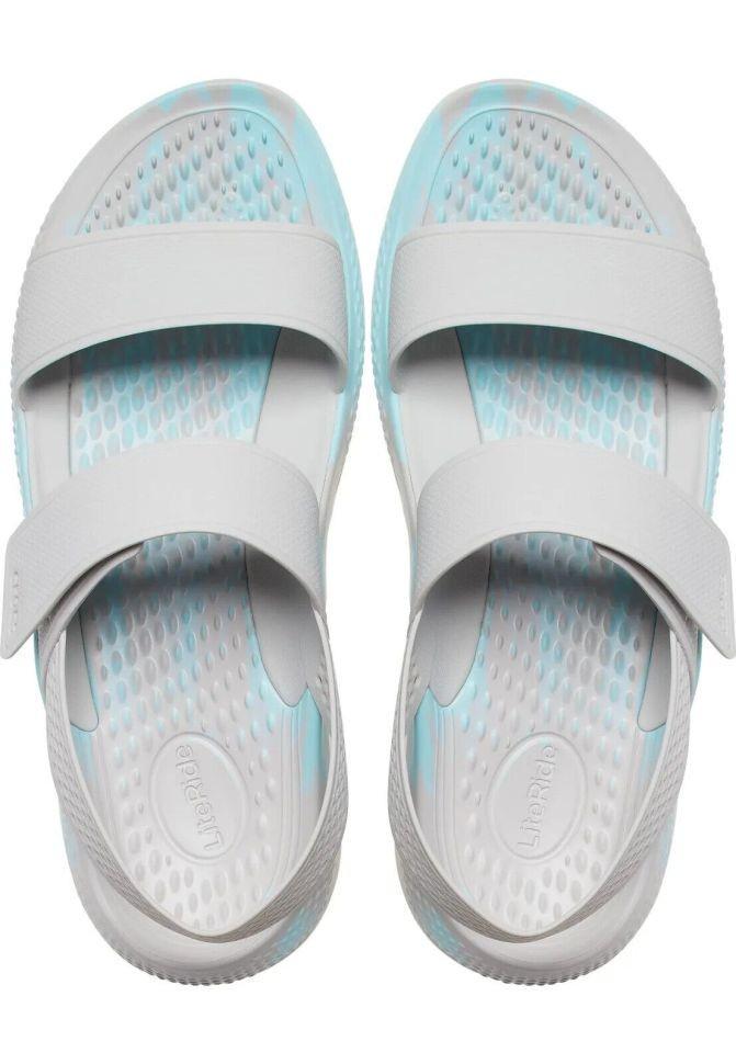 Сандали женские Сrocs Sandal Literide 360 г. 36/37 Pearl white/Multi (12924) - фото 3