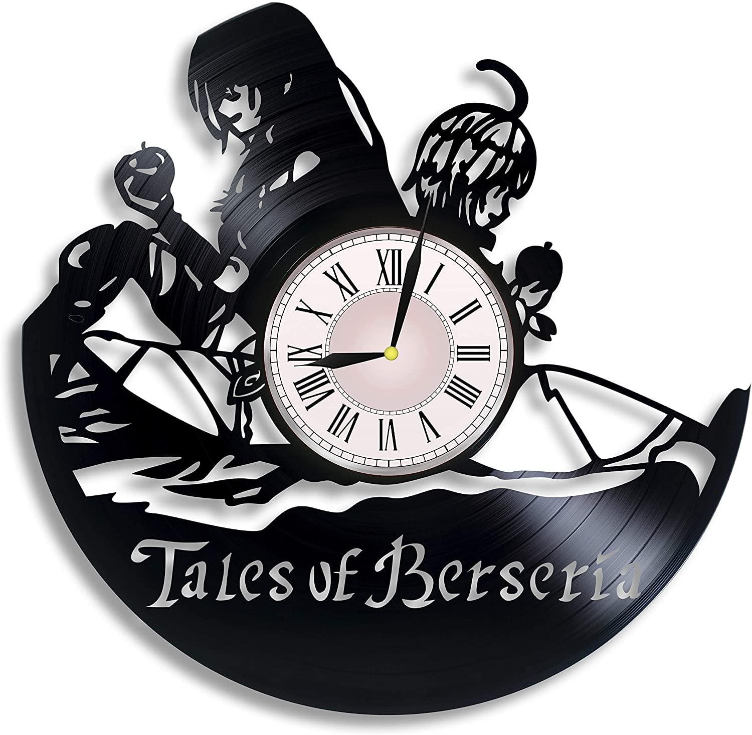 Часы настенные Tales of Berseria 2482 из виниловой пластинки