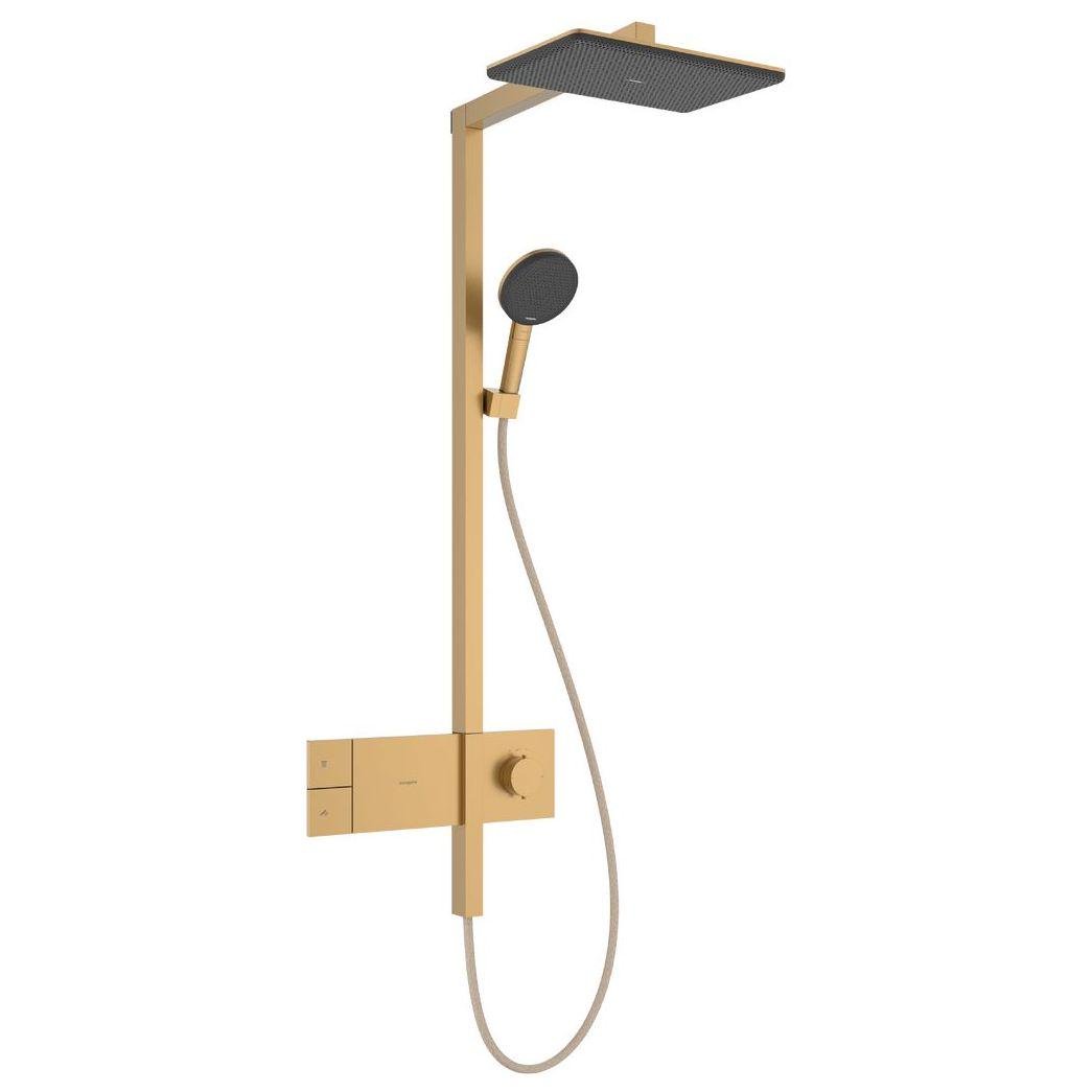 Душевая система с термостатом Hansgrohe Raindance Alive 24580140 Бронзовый (272702)