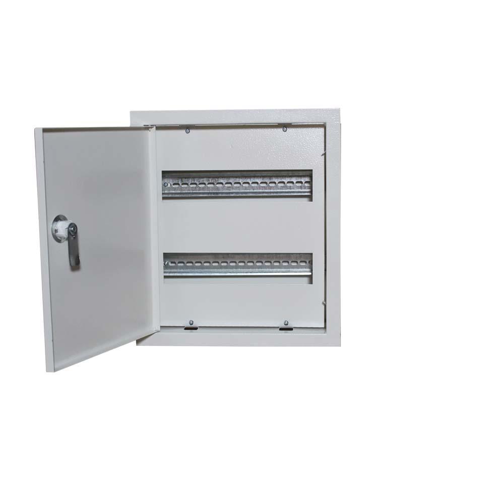 Щит розподільний E.NEXT STANDART 24 модулі IP31 вбудований металевий 340х295х100 мм (ЩО-24В ек.)