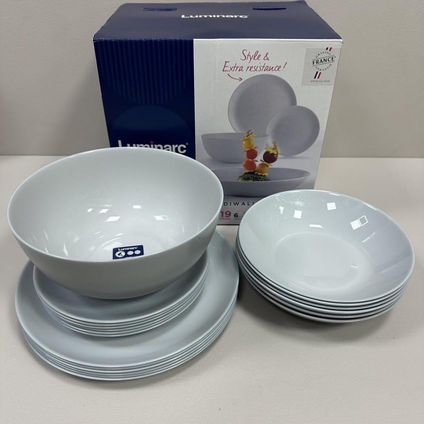Столовый сервиз Luminarc Diwali 2920N LUM 19 предметов Granit (2767146401) - фото 6 Столовый сервиз Luminarc Diwali 2920N LUM 19 предметов Granit (2767146401) - фото 6